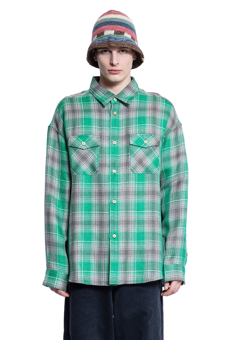 VISVIM MAN GREEN SHIRTS