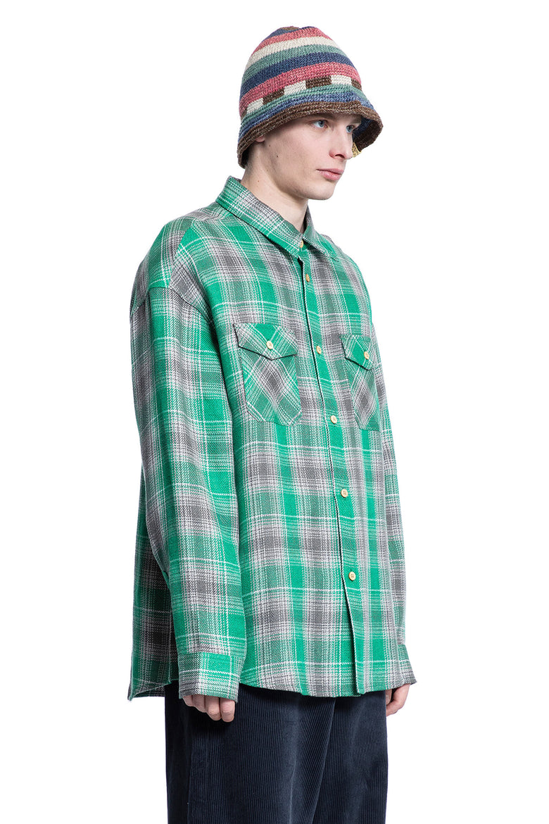 VISVIM MAN GREEN SHIRTS