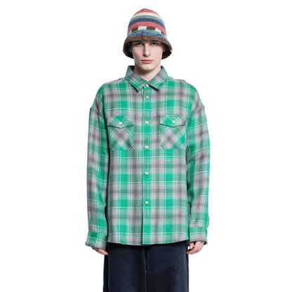 VISVIM MAN GREEN SHIRTS