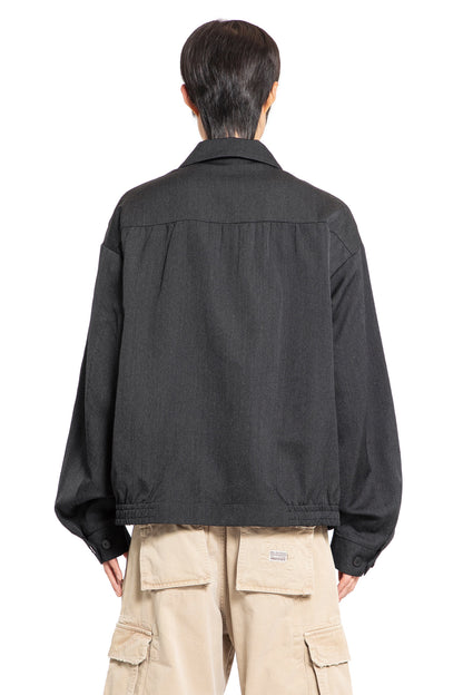 VISVIM MAN BLACK JACKETS