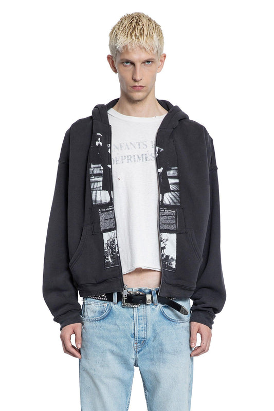 ENFANTS RICHES DÉPRIMÉS MAN BLACK SWEATSHIRTS - Antonioli.eu
