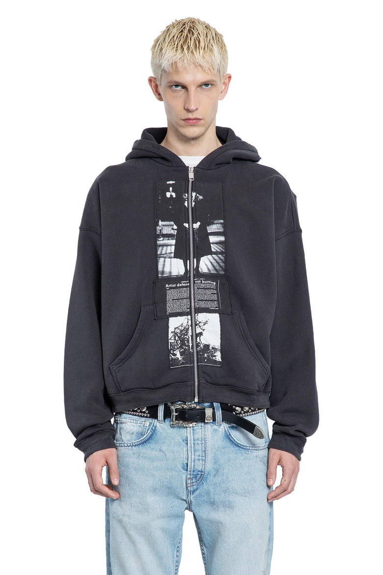 ENFANTS RICHES DÉPRIMÉS MAN BLACK SWEATSHIRTS - Antonioli.eu