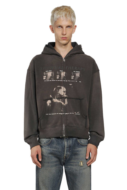 Spiritual Therapy Zip-Up Hoodie