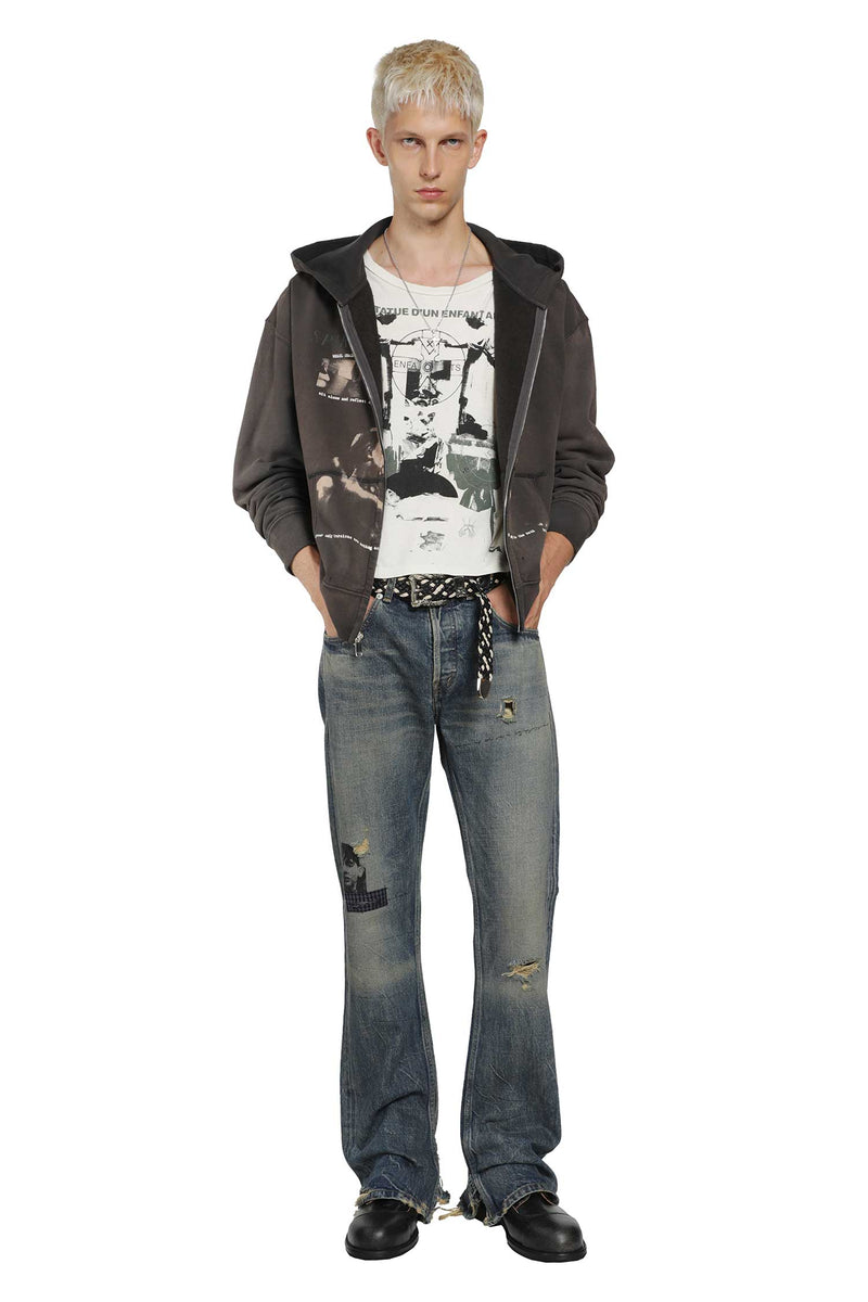 ENFANTS RICHES DÉPRIMÉS Spiritual Therapy Zip-Up Hoodie man