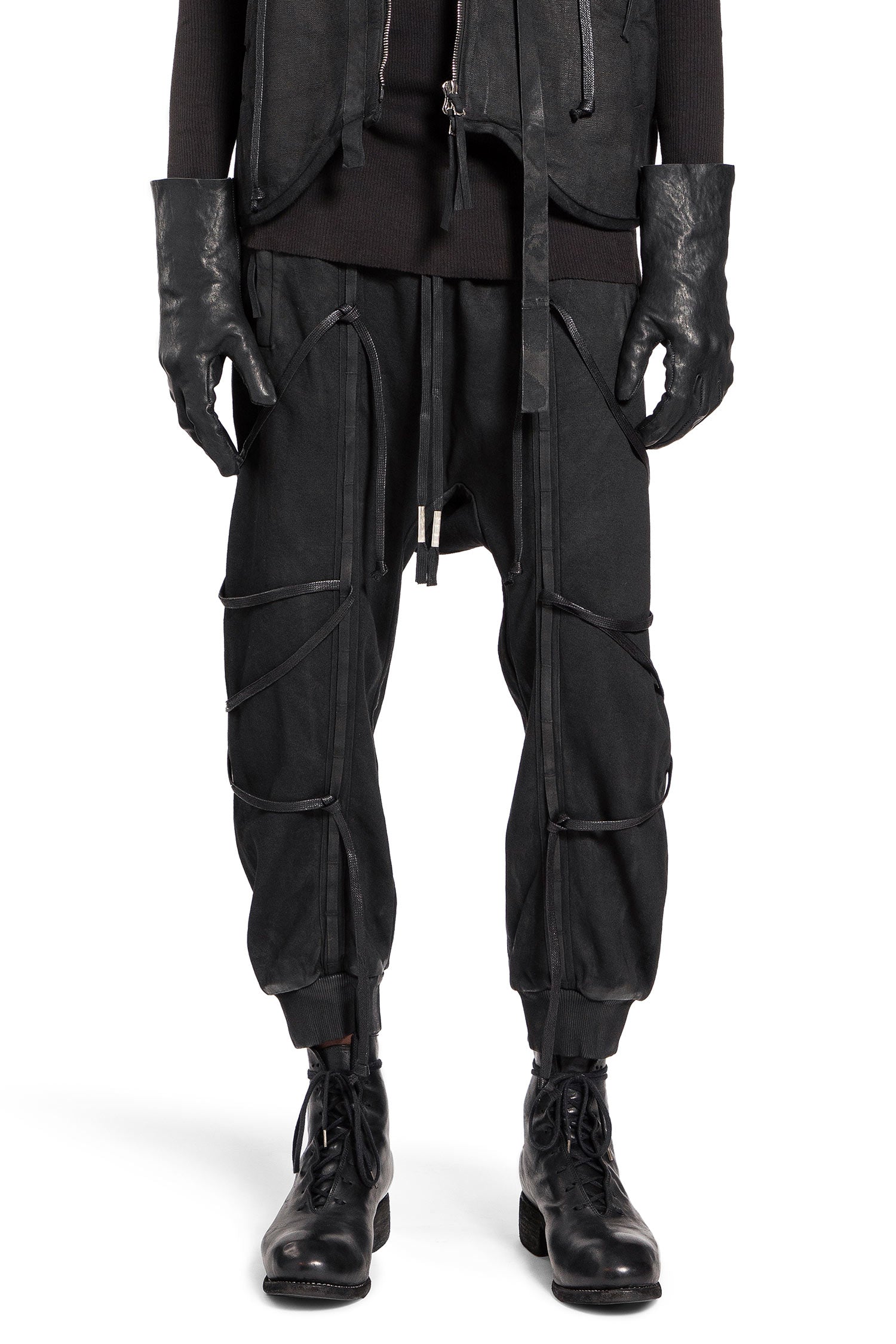 BORIS BIDJAN SABERI MAN BLACK TROUSERS