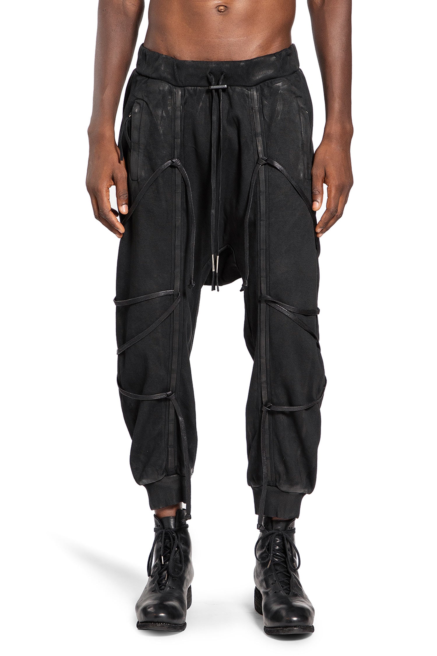 BORIS BIDJAN SABERI MAN BLACK TROUSERS