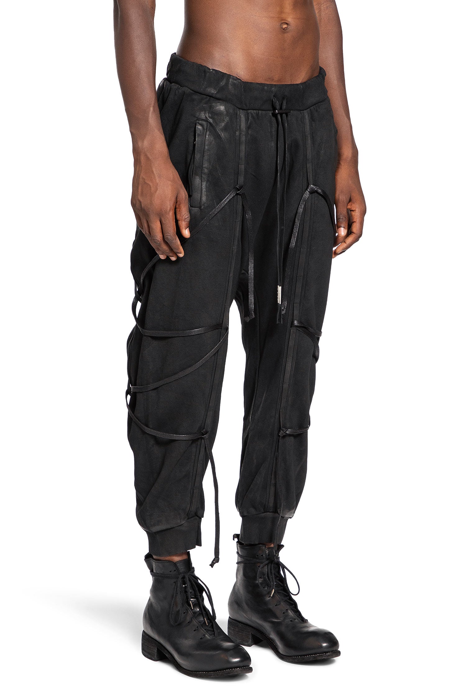 BORIS BIDJAN SABERI MAN BLACK TROUSERS