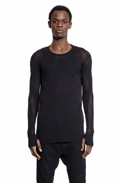 BORIS BIDJAN SABERI MAN BLACK T-SHIRTS