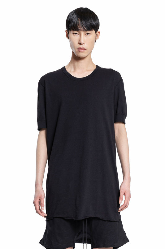 BORIS BIDJAN SABERI MAN BLACK T-SHIRTS & TANK TOPS