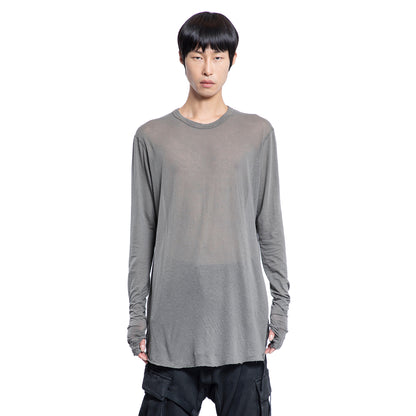 BORIS BIDJAN SABERI MAN GREY T-SHIRTS & TANK TOPS