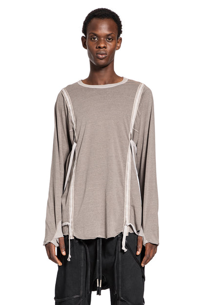 Antonioli BORIS BIDJAN SABERI MAN GREY T-SHIRTS & TANK TOPS