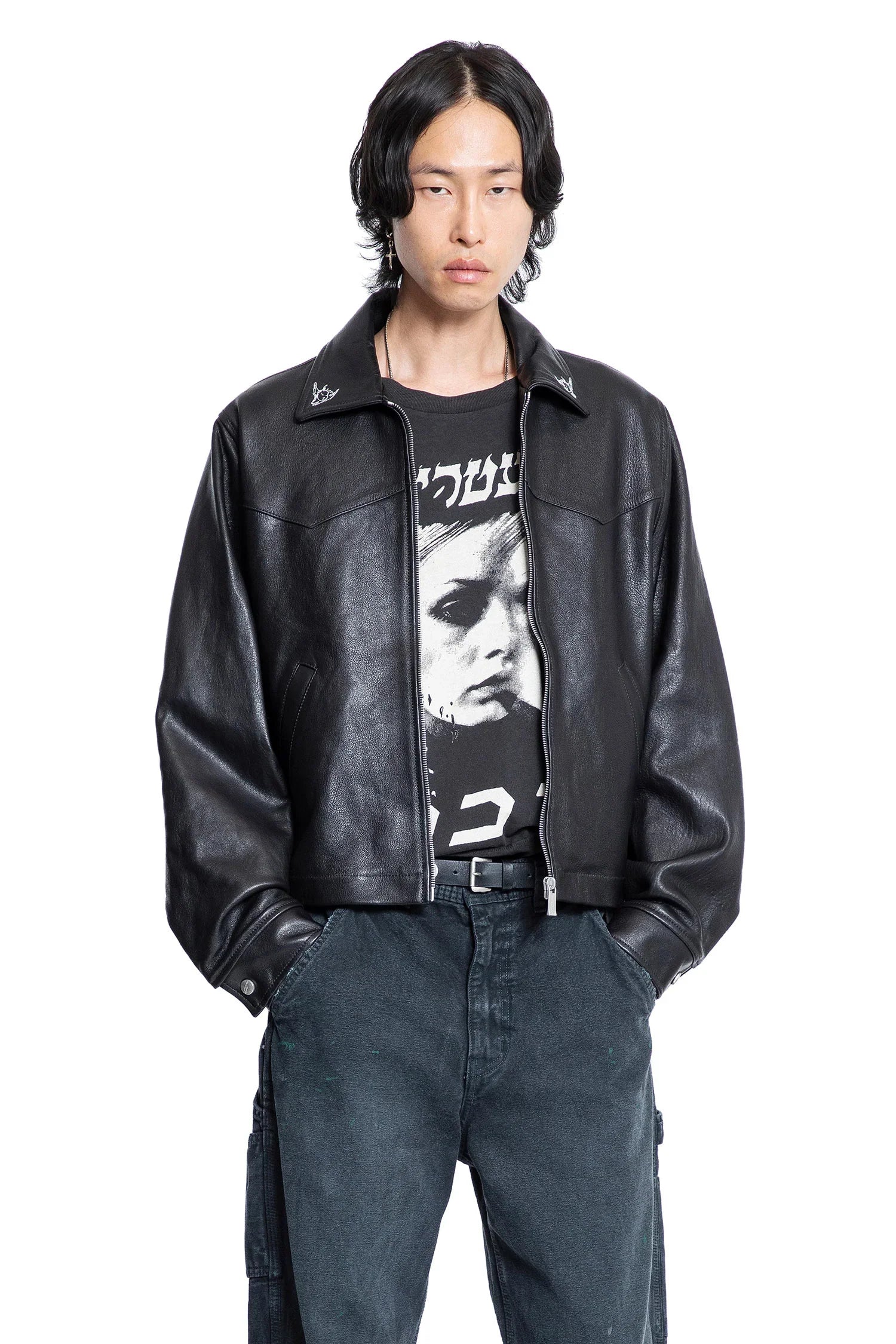 ENFANTS RICHES DÉPRIMÉS MAN BLACK JACKETS - Antonioli.eu