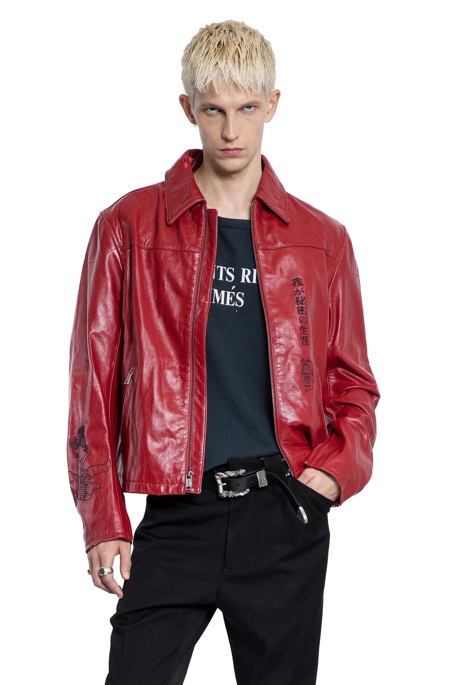 ENFANTS RICHES DÉPRIMÉS MAN RED JACKETS - Antonioli.eu