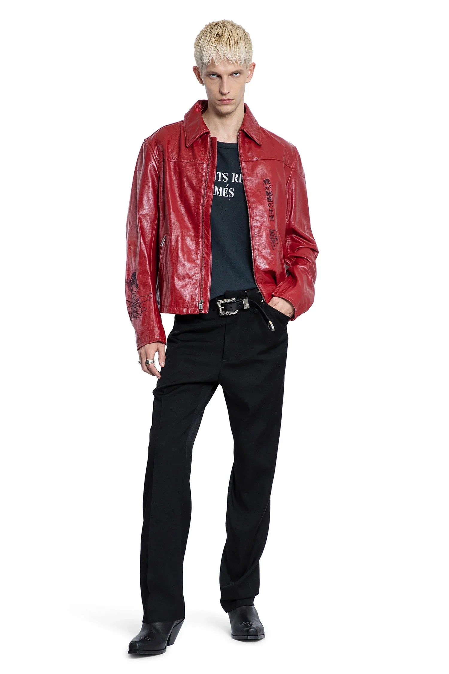 ENFANTS RICHES DÉPRIMÉS MAN RED JACKETS - Antonioli.eu