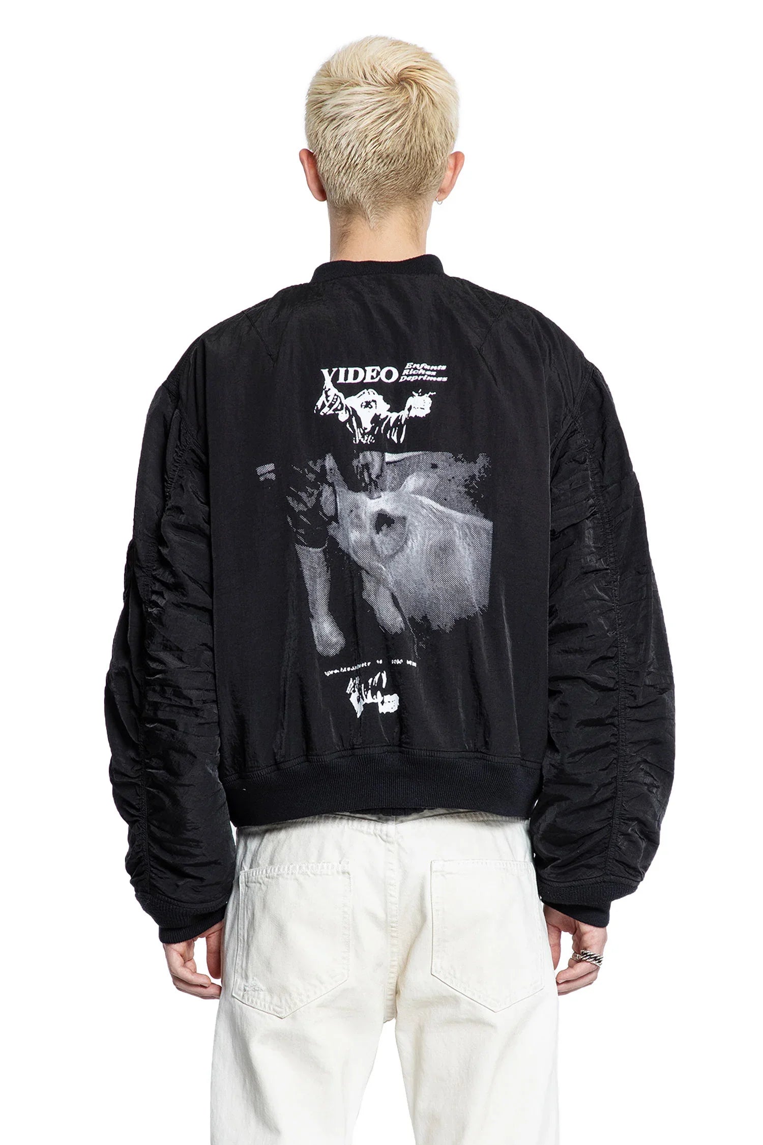 ENFANTS RICHES DÉPRIMÉS MAN BLACK JACKETS - Antonioli.eu