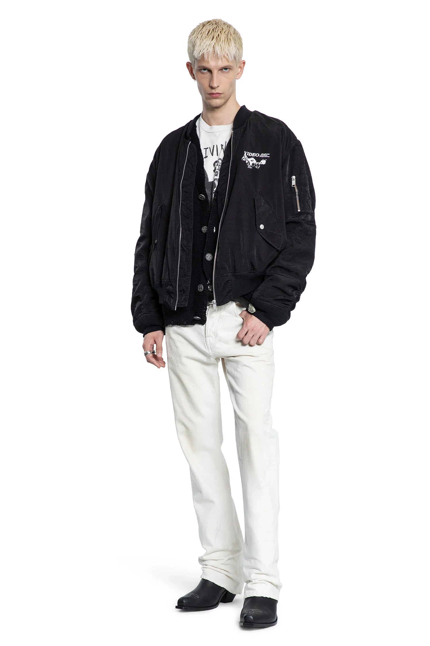 ENFANTS RICHES DÉPRIMÉS MAN BLACK JACKETS - Antonioli.eu