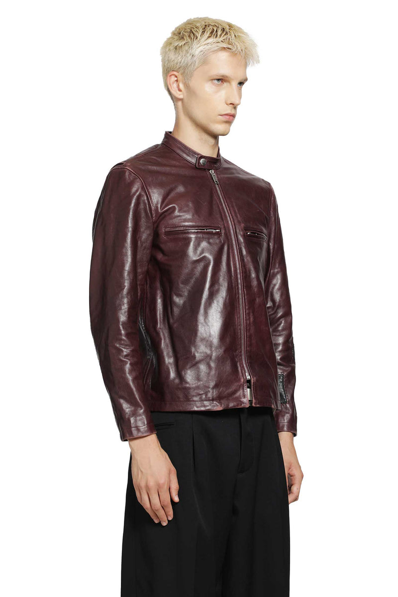 ENFANTS RICHES DÉPRIMÉS Side B Leather Jacket man