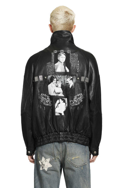 Prince Phillip's Childhood Studded Leather Jacket