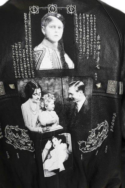 Prince Phillip's Childhood Studded Leather Jacket