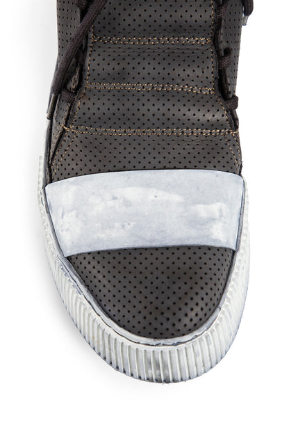 BORIS BIDJAN SABERI MAN BLACK&WHITE SNEAKERS