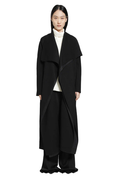 Double Wool Shawl Collar Coat