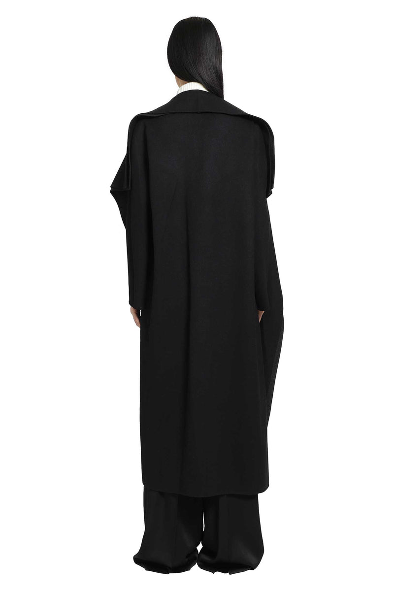 RETORI Double Wool Shawl Collar Coat woman