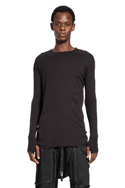 Antonioli BORIS BIDJAN SABERI MAN BLACK T-SHIRTS & TANK TOPS