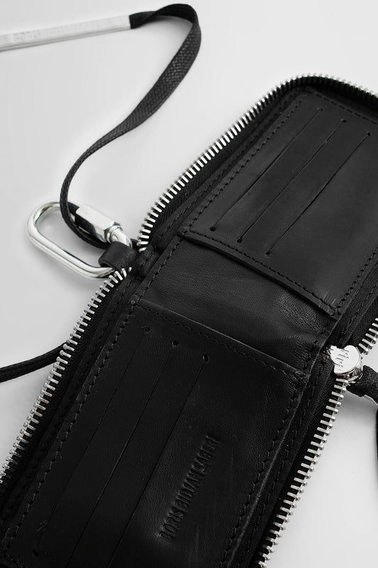 BORIS BIDJAN SABERI MAN BLACK WALLETS & CARDHOLDERS