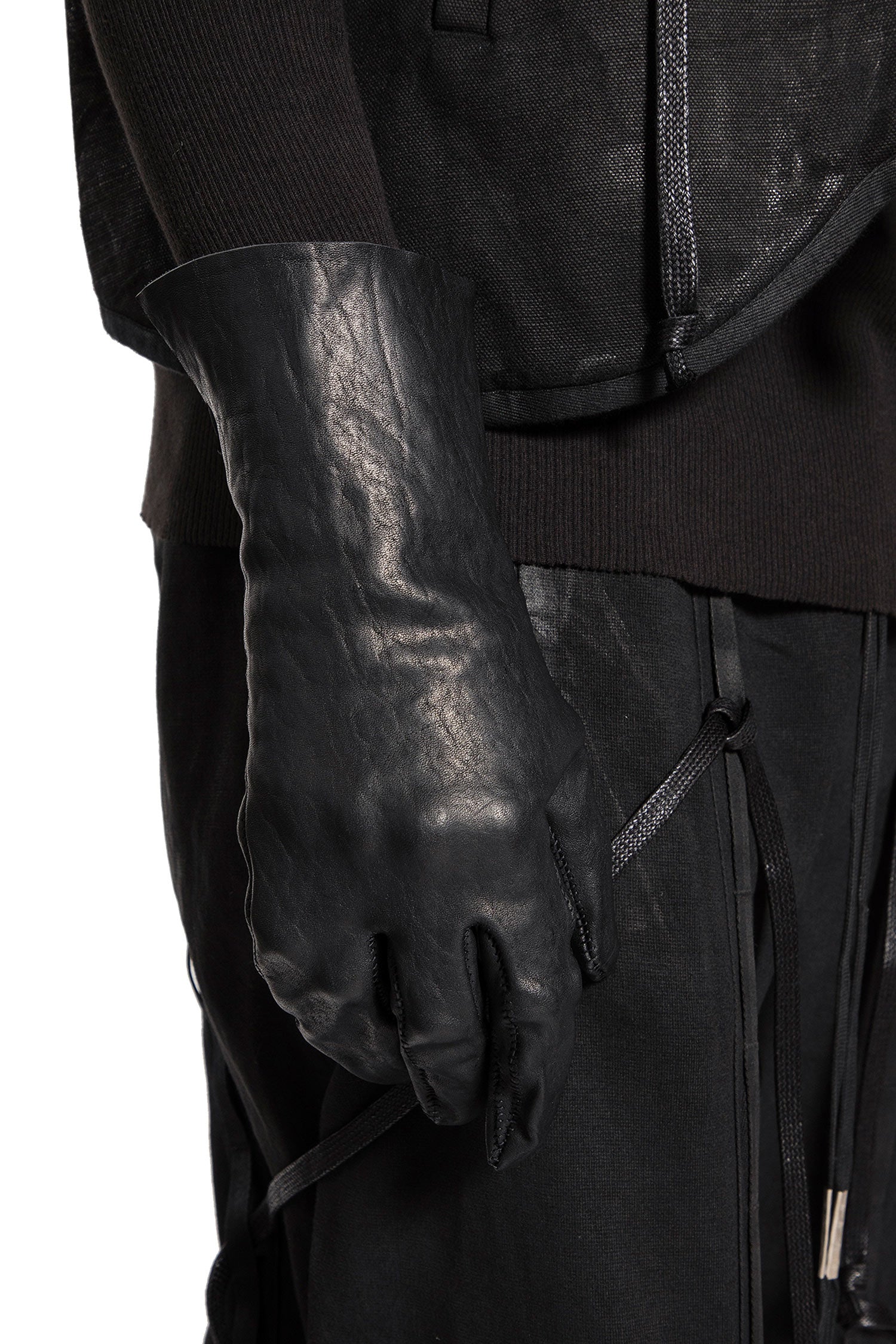 BORIS BIDJAN SABERI MAN BLACK GLOVES