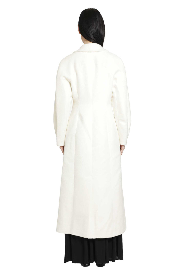 RETORI Hourglass Brushed Llama Wool Coat woman