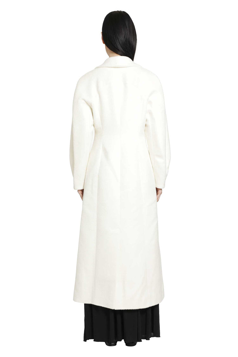 RETORI Hourglass Brushed Llama Wool Coat woman