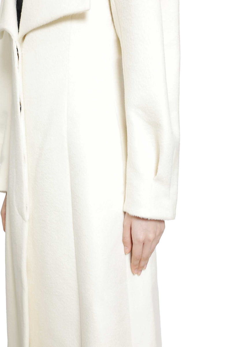 RETORI Hourglass Brushed Llama Wool Coat woman
