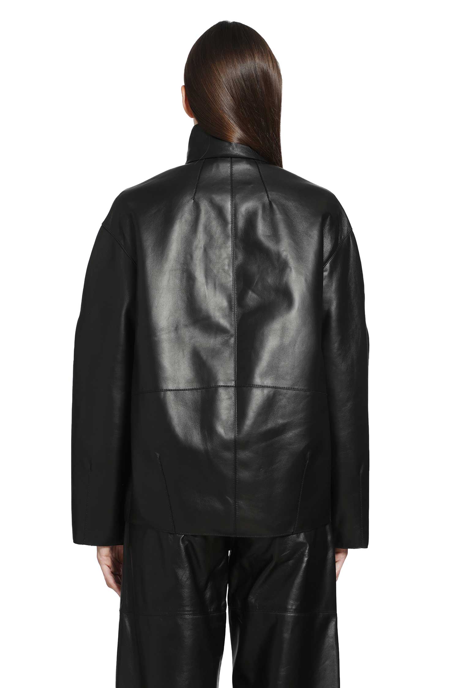 Cocoon Leather Jacket