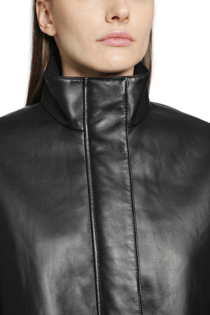 Cocoon Leather Jacket