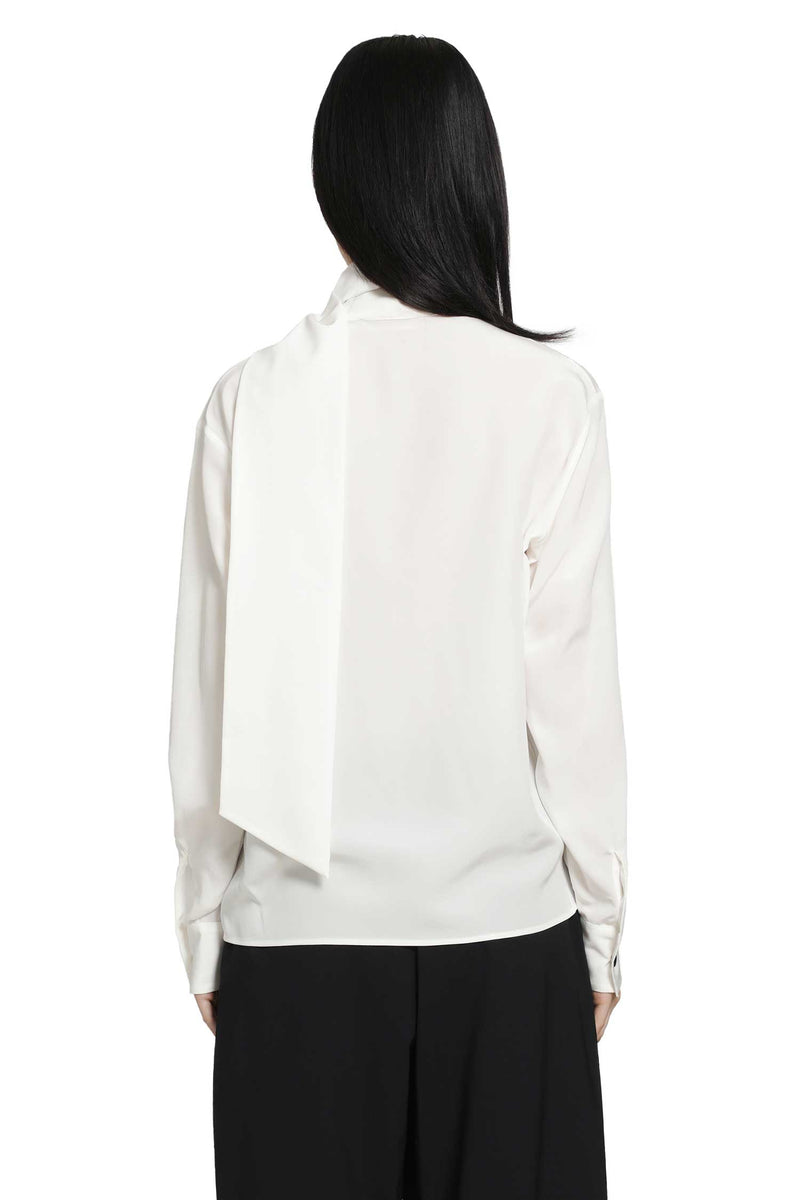 RETORI Crepe De Chine Scarf Detail Blouse woman
