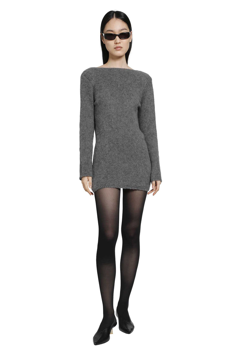 RETORI Brushed Cashmere Mini Dress woman