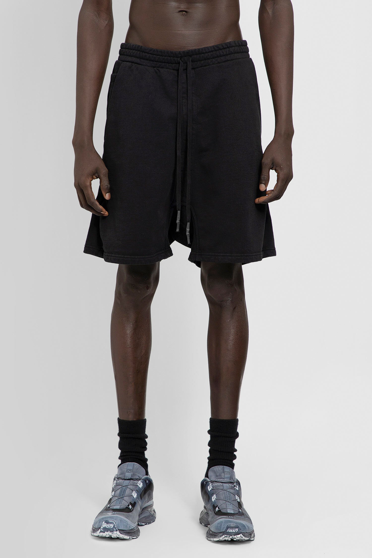 BORIS BIDJAN SABERI 11 MAN BLACK SHORTS & SKIRTS