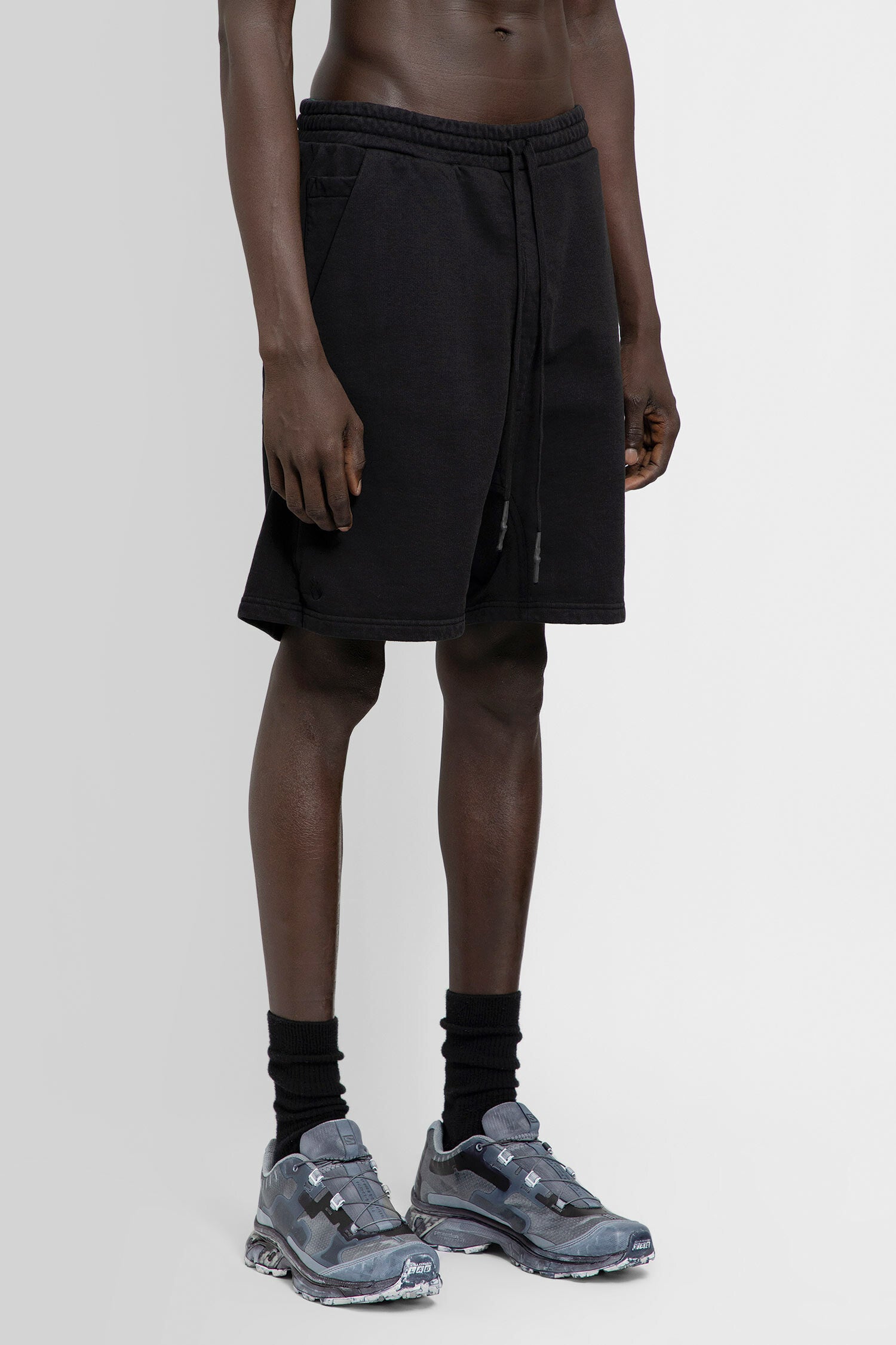 BORIS BIDJAN SABERI 11 MAN BLACK SHORTS & SKIRTS