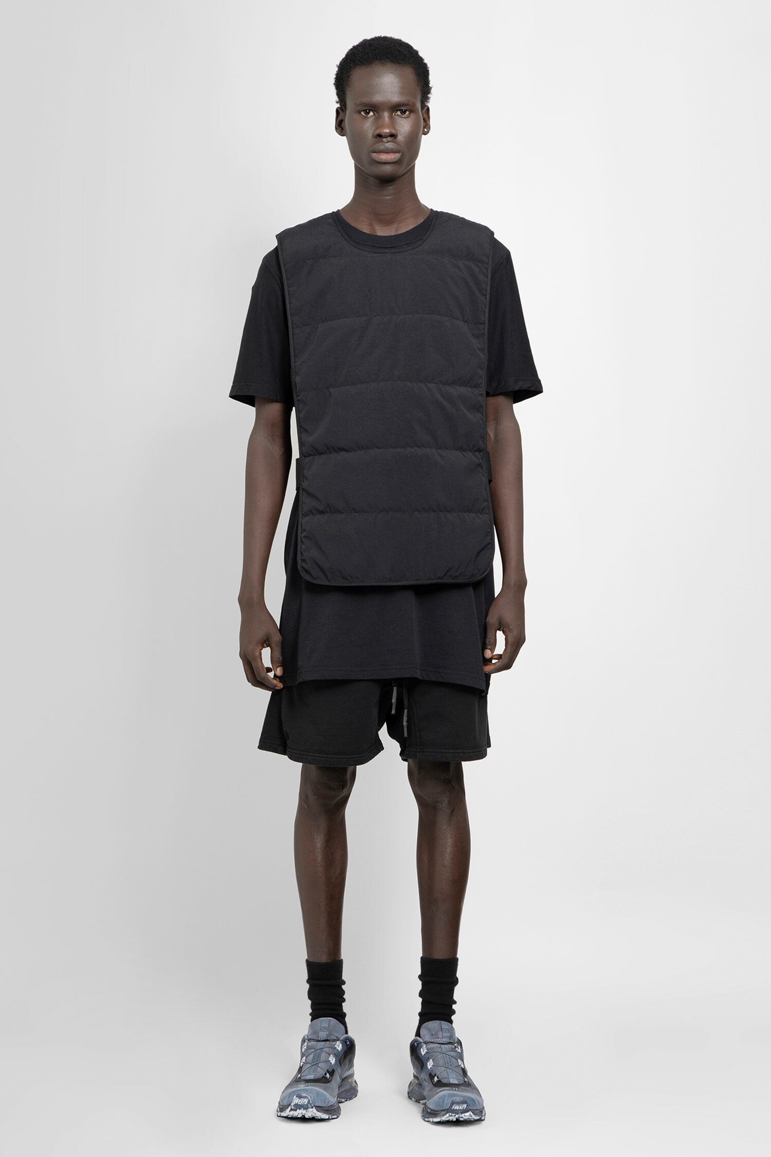 BORIS BIDJAN SABERI 11 MAN BLACK SHORTS & SKIRTS