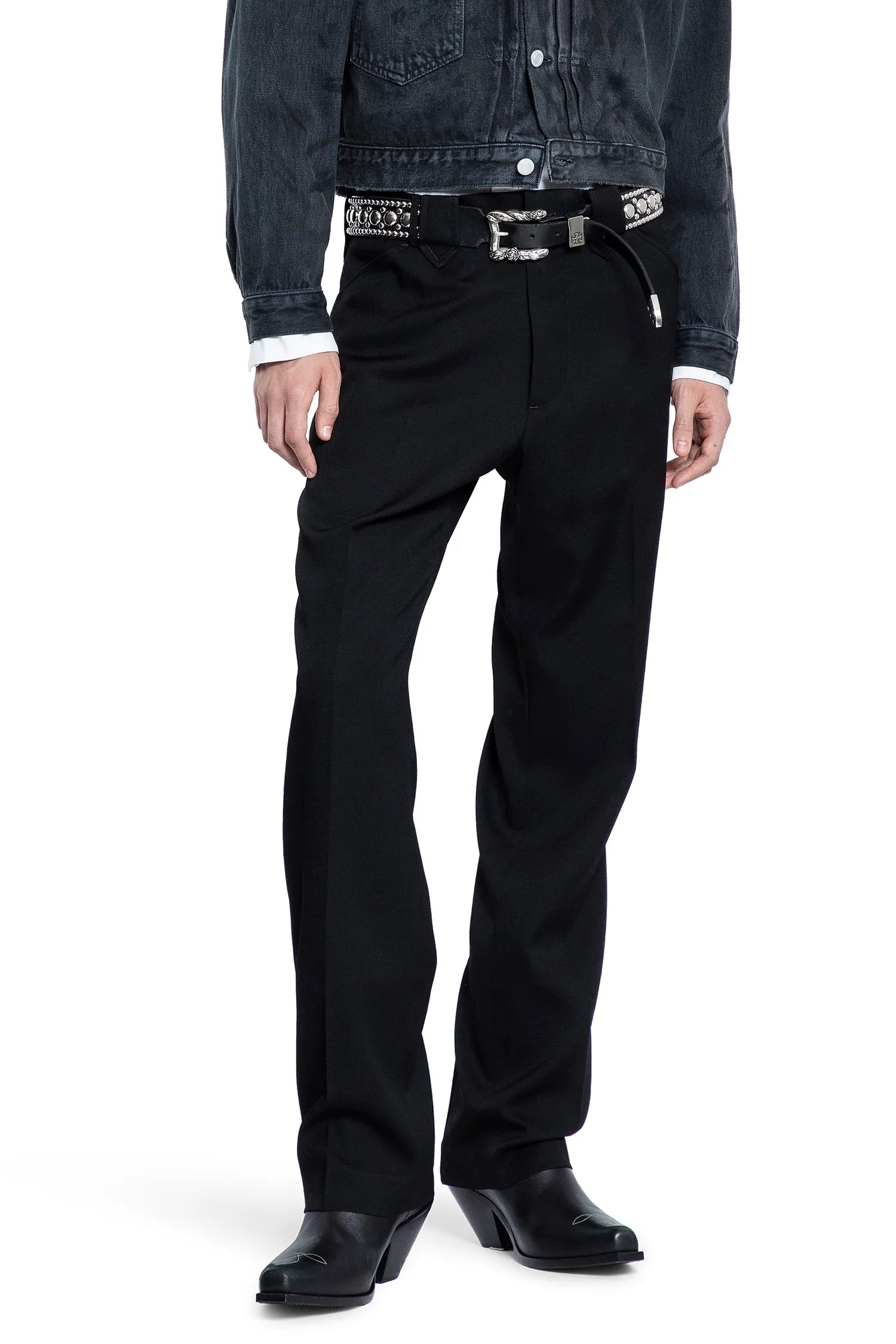 ENFANTS RICHES DÉPRIMÉS MAN BLACK TROUSERS - Antonioli.eu