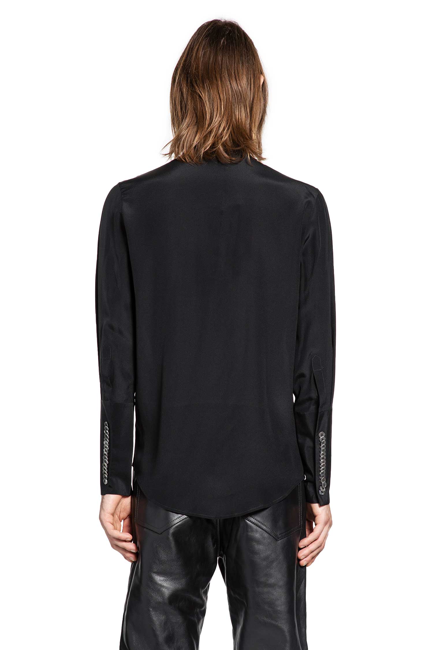 Kissing Button Cuff Soirée Shirt