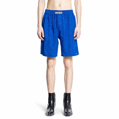 LOUIS GABRIEL NOUCHI MAN BLUE SHORTS & SKIRTS