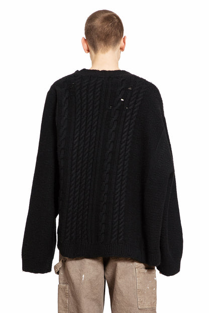 ENFANTS RICHES DÉPRIMÉS MAN BLACK KNITWEAR