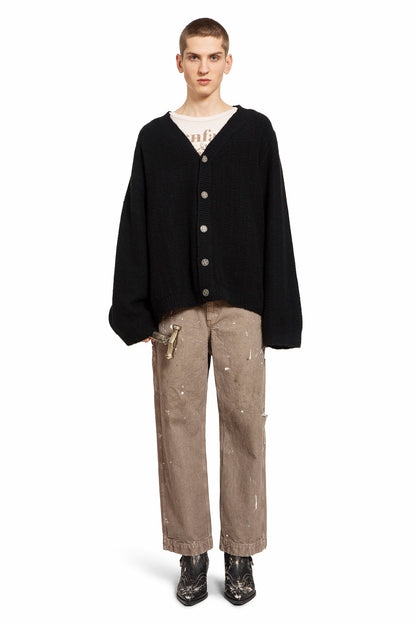 ENFANTS RICHES DÉPRIMÉS MAN BLACK KNITWEAR