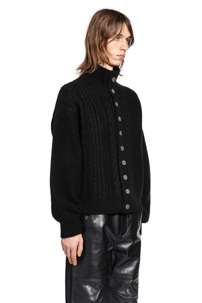 Button-Down Turtleneck