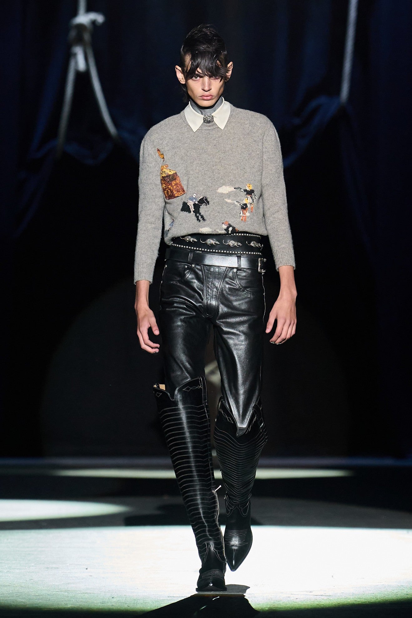 Split Ends Cowboy Boots