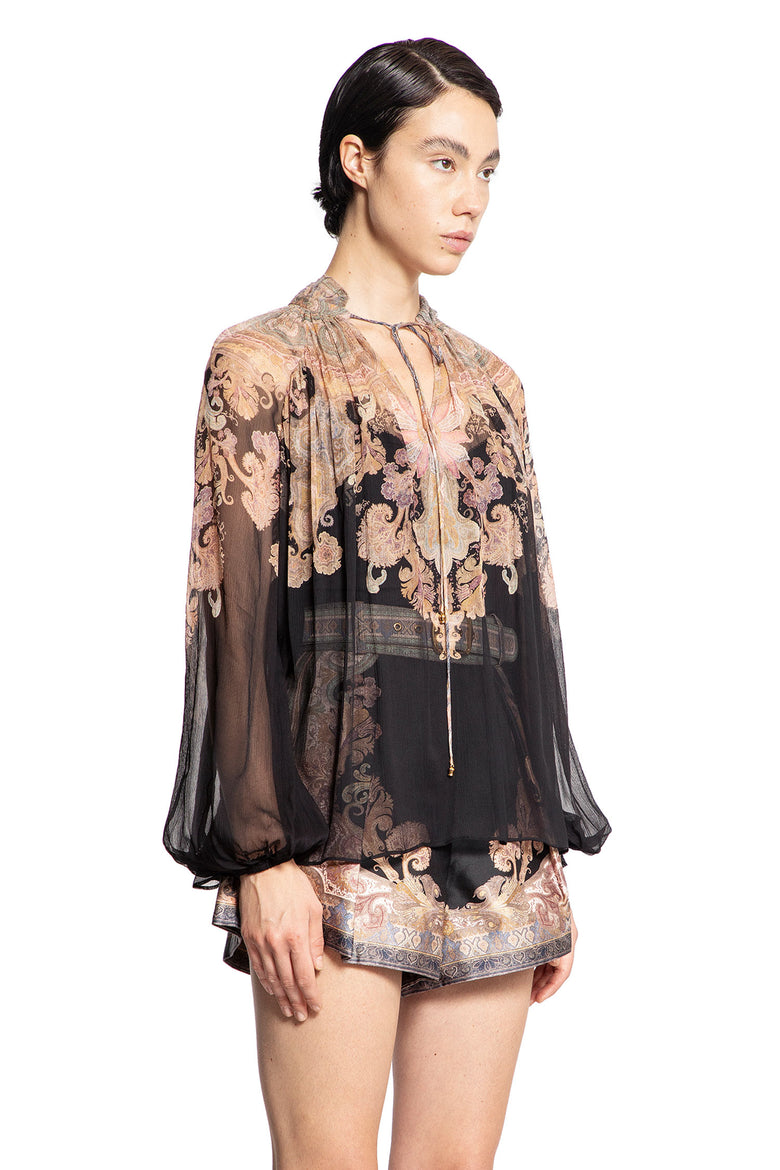 ZIMMERMANN WOMAN BLACK SHIRTS