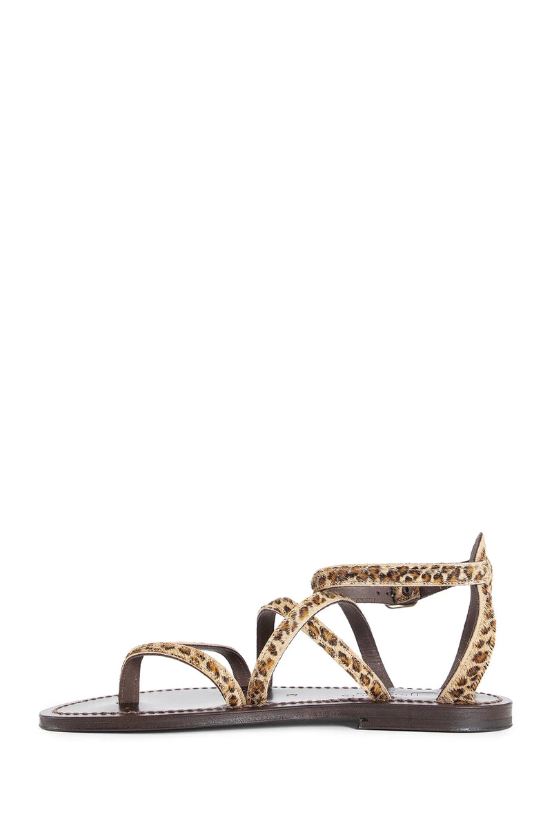 K.JACQUES WOMAN BEIGE SANDALS & SLIDES - Antonioli.eu