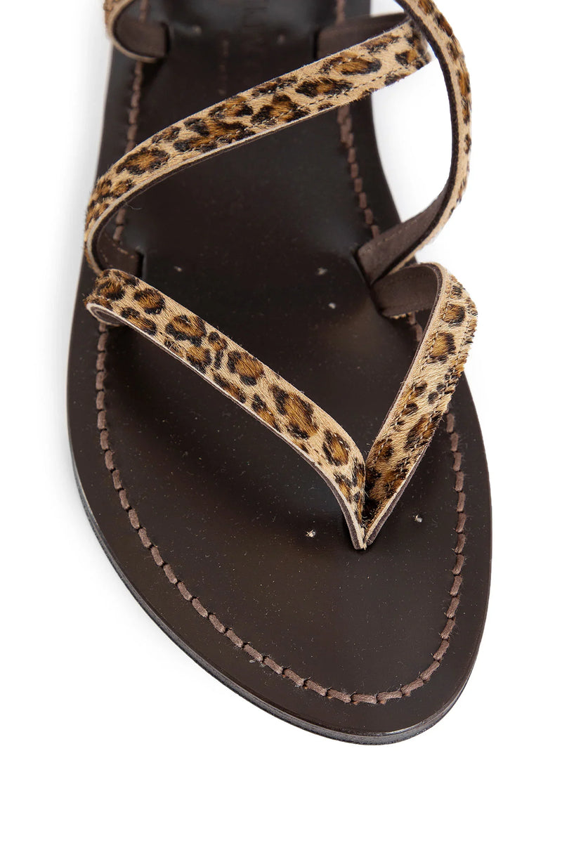 K.JACQUES WOMAN BEIGE SANDALS & SLIDES - Antonioli.eu