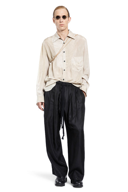 ZIGGY CHEN MAN BLACK TROUSERS